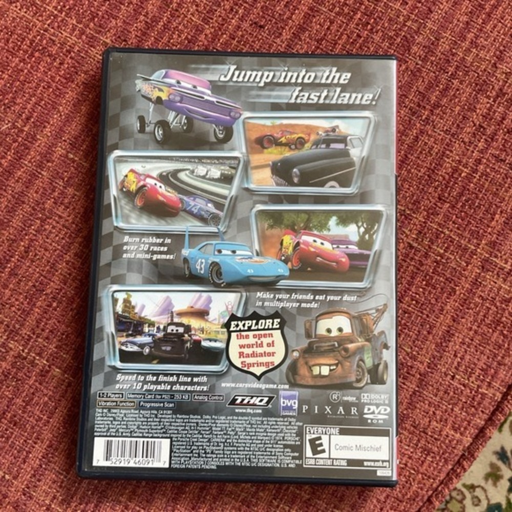 Cars (Playstation 2) Game - Picture 3 of 3